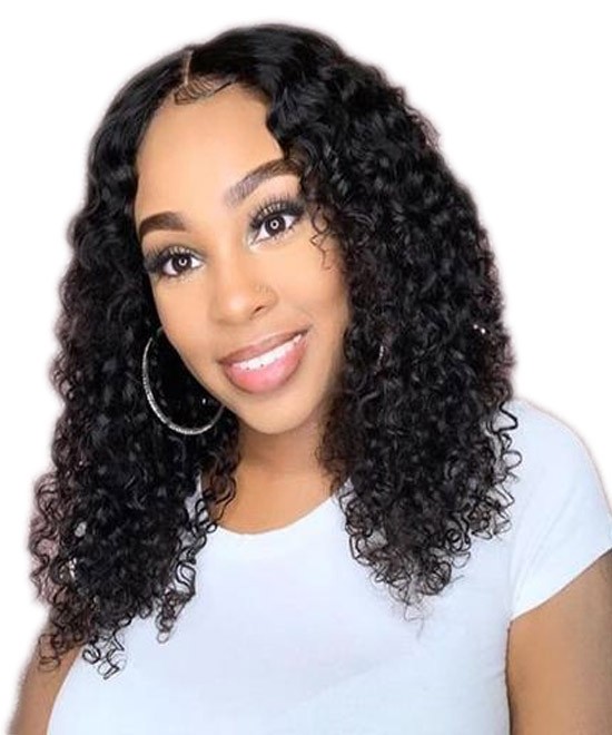 Dolago Replacement 150% Deep Curly 13x4 French Lace Front Wigs For ...